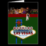 Wedding In Fabulous Las Vegas Card cards