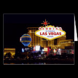 WEDDING In Fabulous Las Vegas Card cards