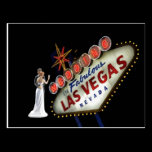 WEDDING In Fabulous Las Vegas Postcard postcards