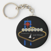 \Wedding in Las Vegas Keychain Sam