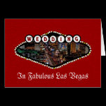 WEDDING In Las Vegas with Strip View Card cards