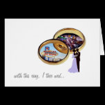Wedding In Las Vegas, with this ring Card cards