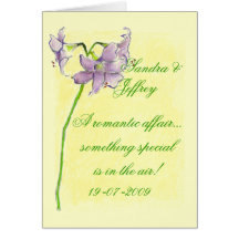 Wedding Invitation Blank Inside Personalise Greeting Card