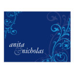 WEDDING INVITATION :: fabulous 5 Post Cards