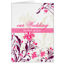 WEDDING INVITATION :: lily Greeting Card