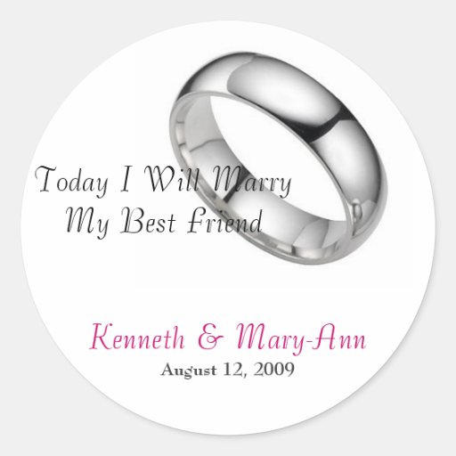 Wedding Invitation Seals Stickers