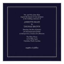 Wedding Invitation | Simply |dblgry