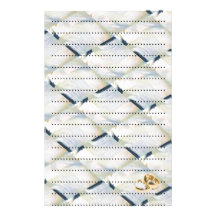 wedding list planner stationery design