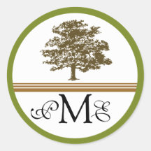Wedding Monogram Sticker - Personalise it!