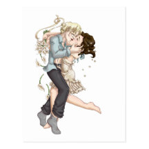 Wedding Night Postcard