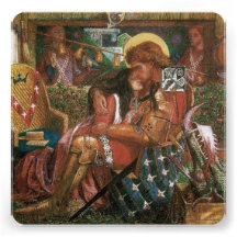 Wedding of St George Princess Sabra Dante Rossetti Invitation