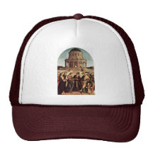 Wedding Of The Virgin By Raffael (Best Quality) Trucker Hat