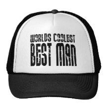 Wedding Parties & Favours : Worlds Coolest Best Ma Trucker Hat