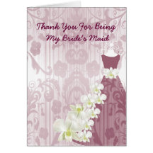 Wedding Party Thank You Card