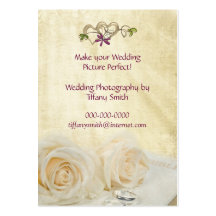 Wedding Photo Business Cards