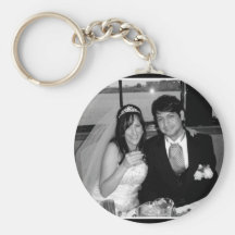 Wedding Picture Options Keychain