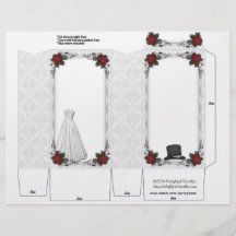 Wedding Pinch Box Party Favours Bride Groom Flyers
