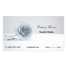 wedding planner business card