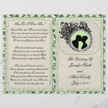Wedding Program (Bifold Design) Full Color Flyer