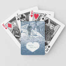 Wedding Proposal Playing Cards