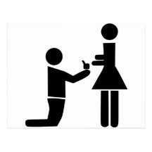 Wedding Proposal Postcard