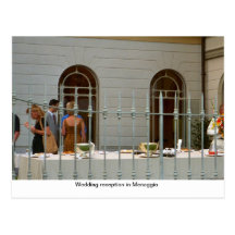 Wedding reception in Menaggio Postcards