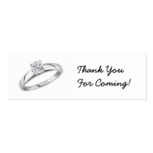Wedding Ring Business Card Templates