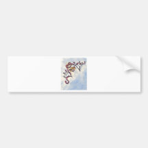 Wedding ring doves bumper stickers
