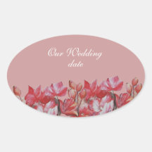 wedding sticker