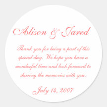 wedding stickers