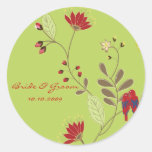 Wedding Stickers, love birds