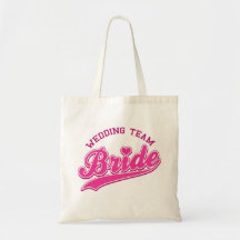 WEDDING TEAM BRIDE - bag