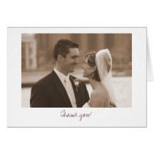 Wedding (Thank you!) Greeting Card