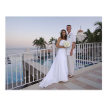 wedding thank you post card