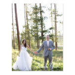 Wedding Thank You postcard