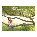 Wedding Thank You Postcard
