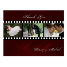 Wedding Thank you postcards insert your photos