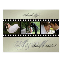 Wedding Thank you postcards insert your photos