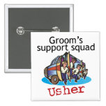 Wedding Usher Pins