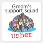 Wedding Usher Stickers