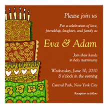 Wedding Vintage Square Invitation