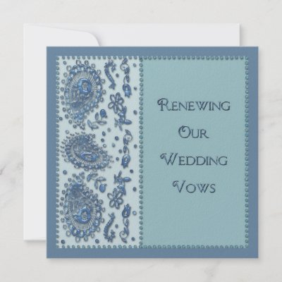 Renewal Wedding Vows on Wedding Vows Renewal  Beaded  Invitations By Trudywilkerson