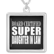 Weddings Birthdays Christmas Super Daughter in Law Pendant