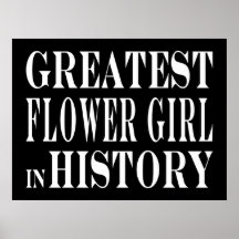 Weddings : Greatest Flower Girl in History Poster