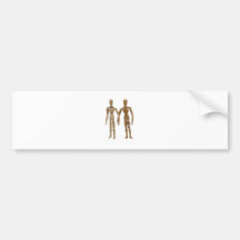 WeddingTraditionalBrideGroom121512.png Bumper Stickers