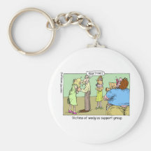 Wedgie Support Group Cartoon Gifts & Collectibles Key Chain