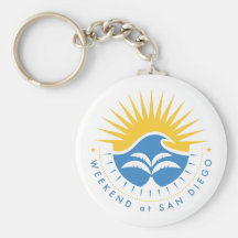 Weekend At San Diego Key Chains