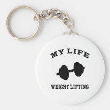 Weight Lifting My Life Key Chains