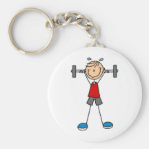 Weight Lifting Tshirts and Gifts Keychains
