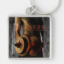 Weight Training - Keychain